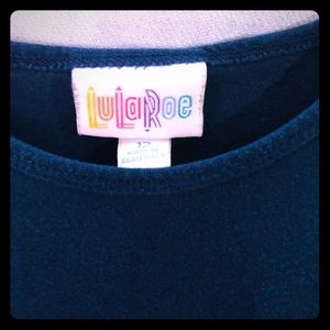 Lularoe Blue fitted T-shirt